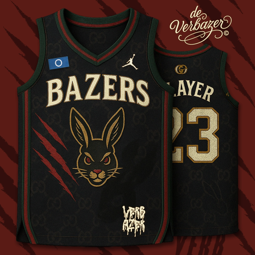 Basketbalteam eerste ontwerp
