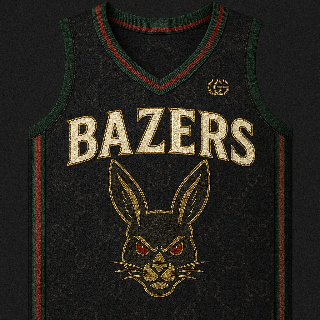 Basketbalteam eerste ontwerp