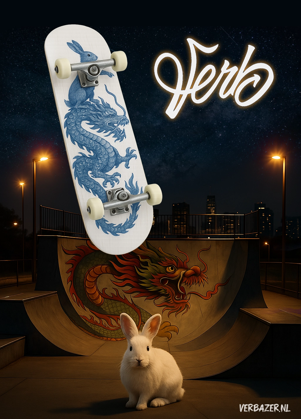 Riding the Dragon eerste ontwerp