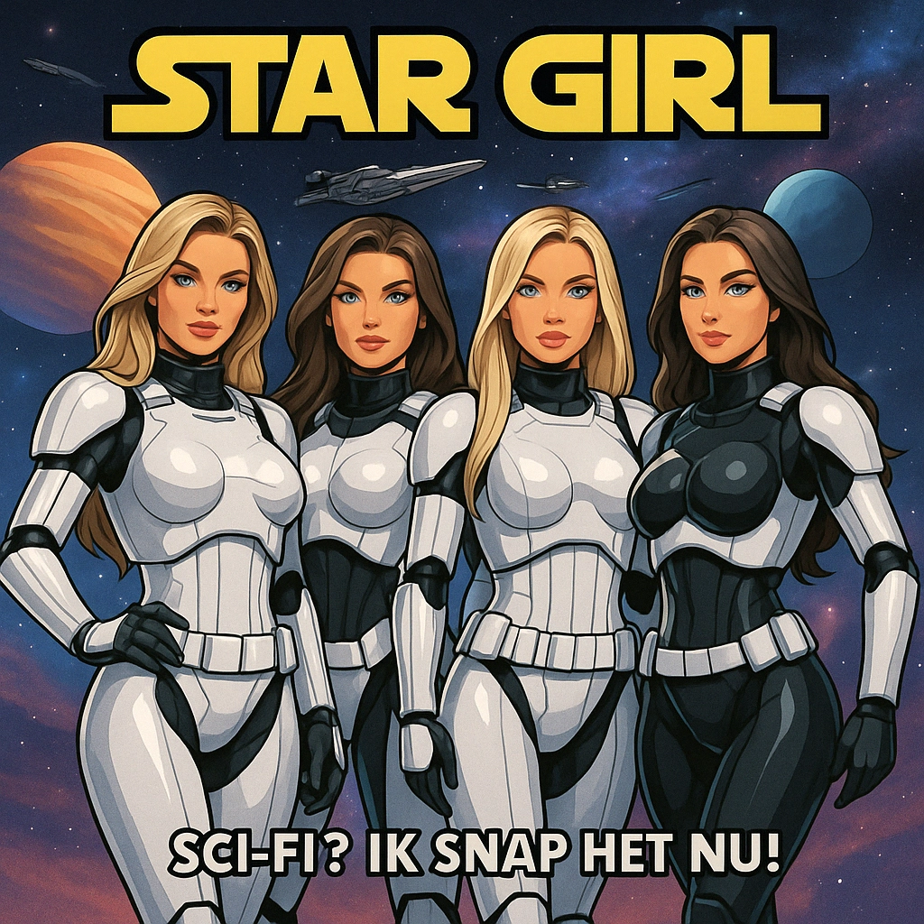 star-girls eerste ontwerp